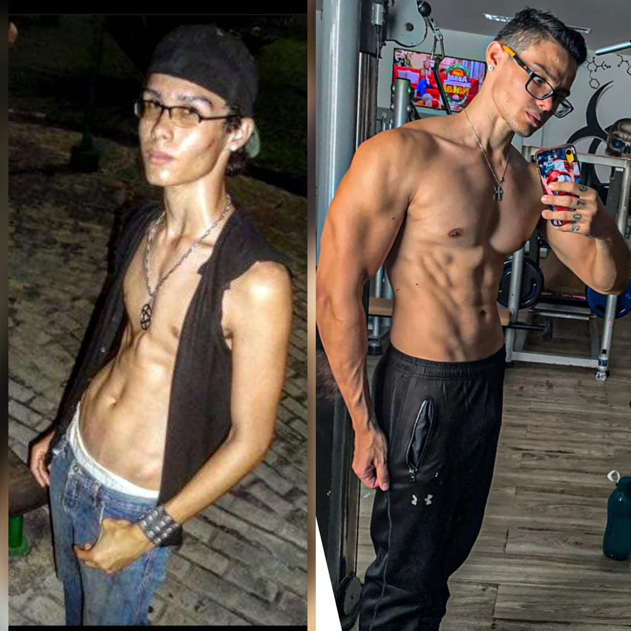 Transformação real 01 dos alunos de Daniel Farias