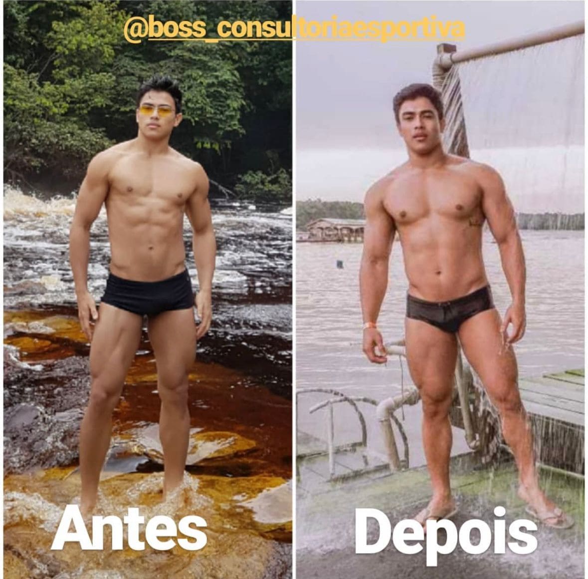 Transformação real dos alunos de Daniel Farias