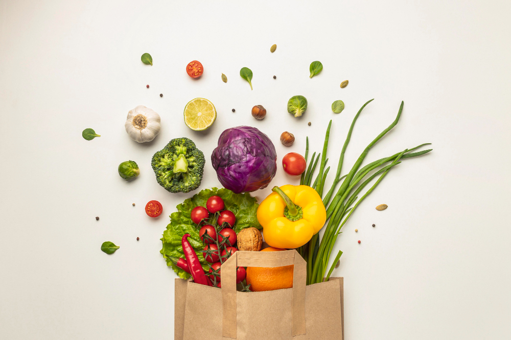 Mais frutas e legumes na sua dieta - Imagem do post da Produtora C&D
